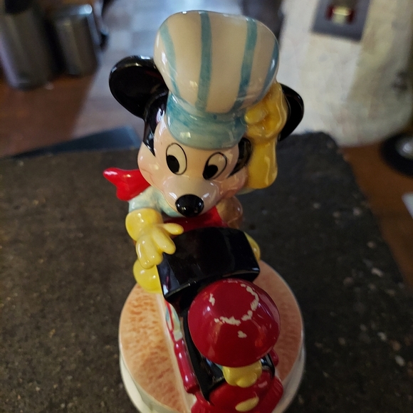 Vintage Disney Mickey Mouse Train Music Box